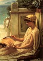 Sir Edward John Poynter - On the terrace